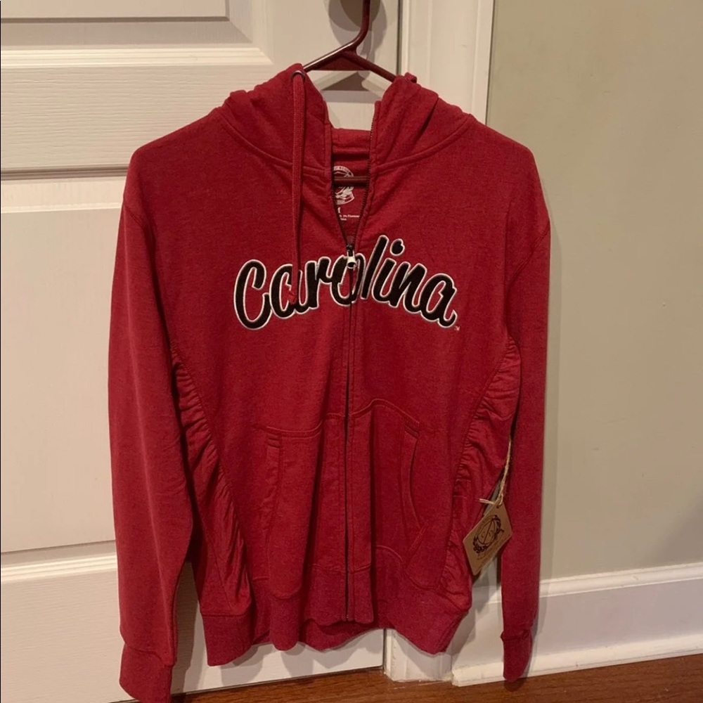 South Carolina Gamecocks Hooded Zip Up Jacket